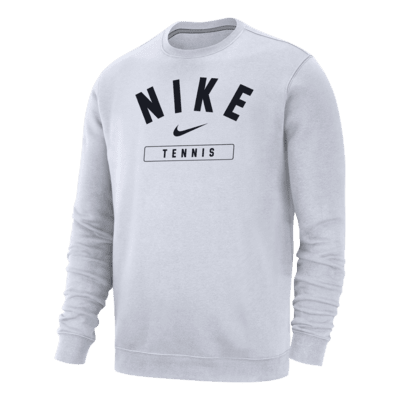 Nike Crewneck 2024 Sweatshirt / Youth XL / Spellout Sweater Grey /